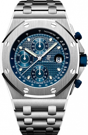Review 26237ST.OO.1000ST.01 Fake Audemars Piguet Royal Oak Offshore Chronograph 42mm watch - Click Image to Close